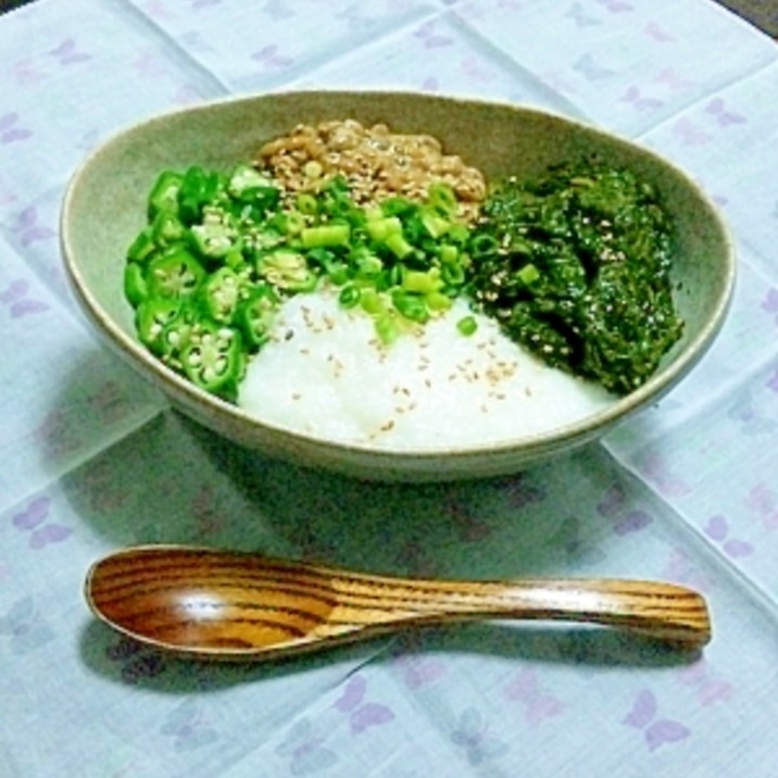 ギバサ アカモク でネバネバ丼 レシピ 作り方 By Kanakoji 楽天レシピ